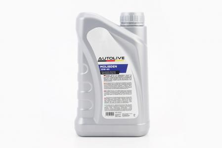 Олія моторна 4T 10W-40 напівсинтетична MOLIBDEN, 1L AUTOLIVE