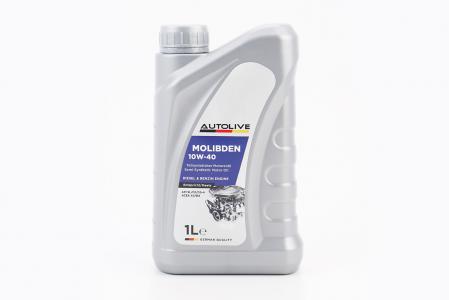 Олія моторна 4T 10W-40 напівсинтетична MOLIBDEN, 1L AUTOLIVE