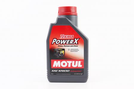 Моторна олива 4T 10W-30 напівсинтетична до генераторів TEKMA POWER X, 1 л, MOTUL
