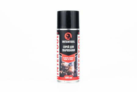 Спрей-антипригар для зварювання INTERTOOL, 400 мл, (FS-0064)