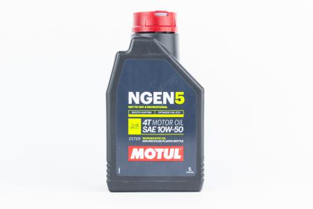 Моторна олива MOTUL NGEN 5 MA2 4T 10W-50, синтетична, 1 л