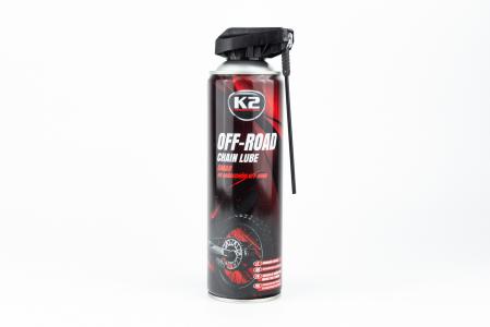 Мастило для привідних ланцюгів K2 PRO OFF ROAD CHAIN LUBE, аерозоль 500 мл