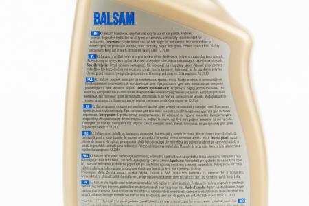 Поліроль‑воск BALSAM LIQUID WAX, тригер 700 мл, K2