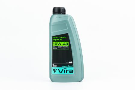 Моторна олива 4T Vira 10W-40 напівсинтетична DIESEL CLASSIC A3/B3 CE/SG, 1 л