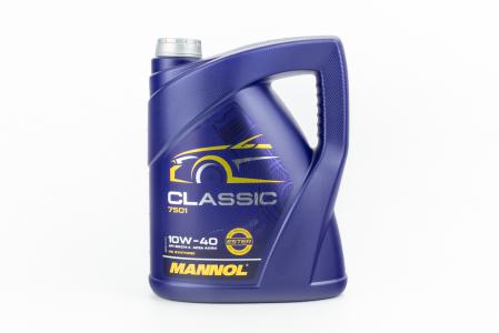 Моторне масло 4T 10W-40 напівсинтетичне, 5 л, MANNOL CLASSIC