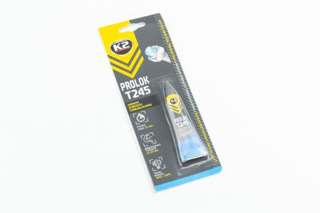 Фіксатор різьби K2 PROLOK W243 (T245), синій, 6 мл, середньої міцності