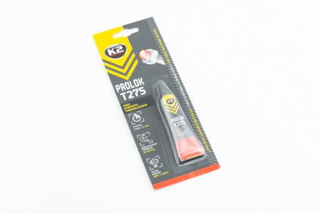 Фіксатор різьби K2 BOND PROLOK W271 HIGH STRENGTH, червоний, 6 мл