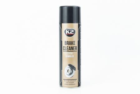 Очищувач гальмівних механізмів та деталей K2 BRAKE CLEANER, аерозоль 500 мл