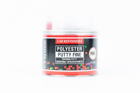 Шпаклівка поліефірна фінішна PUTTY FINE, середньозерниста, бежева, 250 г