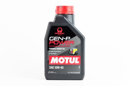 Масло 4T 10W-40 напівсинтетичне до генераторів і садової техніки MOTUL GEN‑P POWER, 1 л