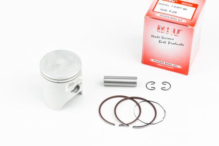 Поршневий комплект до скутера Honda LEAD90 48 мм +0,25 (палець 12 мм) MSU, Тайвань