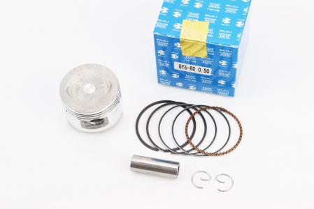 Поршень к-кт 80 cc 47 мм +0,50 (палець 13 мм) до скутера 50-100сс 4Т