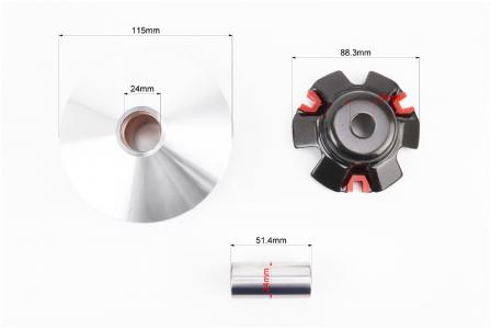 Варіатор передній +втулка, к-кт TUNING до скутера 125-150см3 4Т