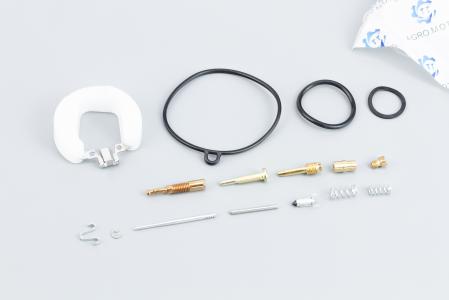 Ремонтний к-кт карбюратора 70 cc, 15 деталей+поплавок до мопеда DELTA