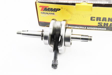 Колінвал+підшипники+шестерня 110 cc до мопеда DELTA Active