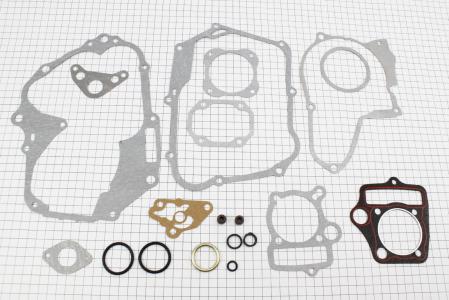 Прокладки двигуна JH-125 cc-52,4 мм, к-кт 19 деталей до мопеда DELTA