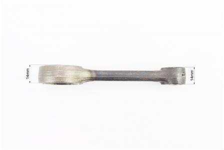 Шатун колінвала JH70(110) 123 мм (палець 25 мм) до мопеда DELTA