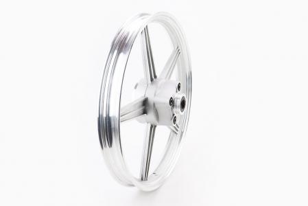 Диск колісний задній литий 18x1,6 "під сайлентблоки", сірий (вісь 15 мм) до скутера Viper 125-150J