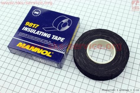 Insulating TAPE 10m – ИЗОЛЕНТА тканевая полиэфирная, 19mm*10m