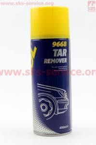 Очиститель кузова от битума и смолы - TAR Remover,  Аэрозоль 450ml