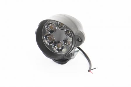 Фара додаткова світлодіодна вологозахисна-6 LED з кріпленням "крапля" 52x52 мм