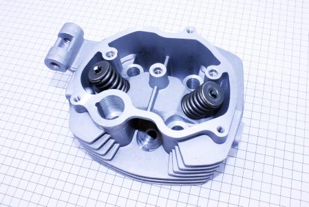 Голівка циліндра 125 cc-56,5мм+клапана к-кт до мотоцикла CG125-250