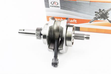Колінвал+підшипники+шестерня CG-200 cc до мотоцикла CG125-250