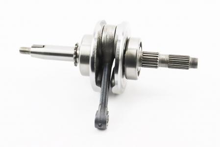Колінвал+підшипники+шестірня 140 cc (палець 13 мм)