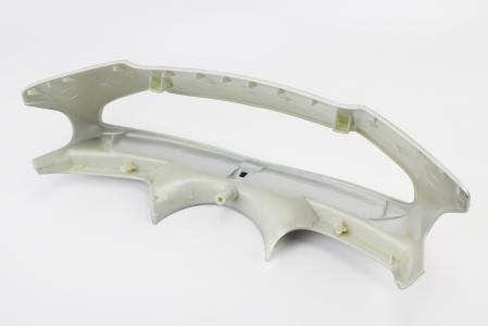 Пластик-руля передній "голова", сірий до скутера Honda LEAD AF-48