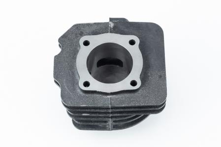 Циліндр к-кт (ЦПГ) 48 мм (палець 12 мм), синя коробка до скутера Honda LEAD90