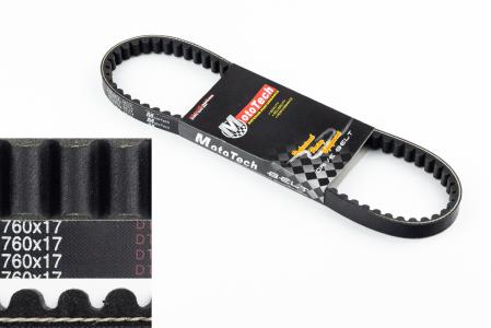 Ремінь 760х17 до скутера Yamaha GEAR, Тайвань