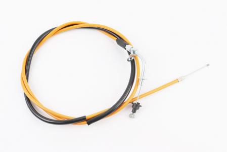Трос газу (трос 172см; кожух 159см) до скутера Yamaha JOG, жовтий