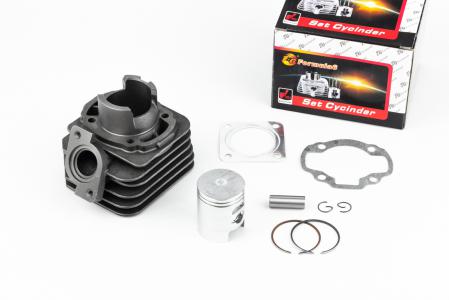 Циліндр к-кт (ЦПГ) (AF18,AF25,AF28 DIO; AF24,AF30,AF31,AF51 TACT; LEAD20; FIT) до скутера Honda DIO AF27 65 cc, 43 мм (палець 12 мм)