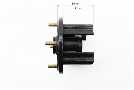 Ступиця колеса під вісь 17x25, розболтовка 4x110 к-т 2 шт до квадроцикла