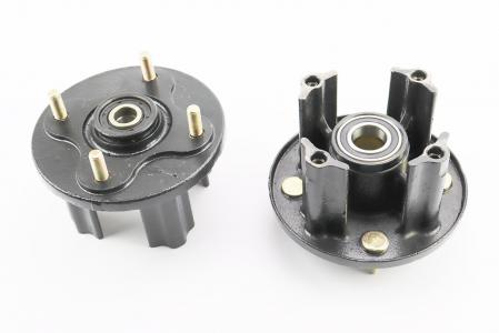Ступиця колеса під вісь 17x25, розболтовка 4x110 к-т 2 шт до квадроцикла