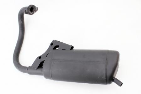 Глушник до скутера Honda DIO AF18/AF24 (накладка, чорна)