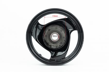 Диск колісний передній до скутера Yamaha (5BM) бараб. гальмо (сталевий)