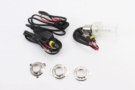 Лампа фари XENON BA20D (12V 35W DC AMP) 6000K,+проводи