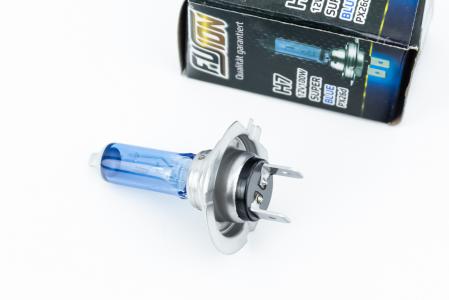 Лампа фари H7 PX26D 12V 55W SUPER WHITE (галоген)