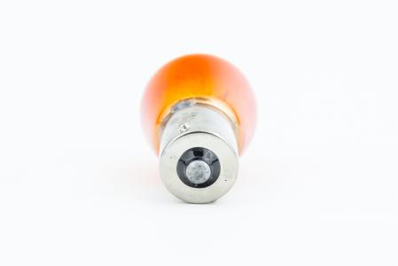 Лампа поворотника BA15S (з цоколем), жовта 12V/21W