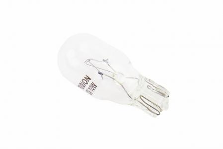 Лампа поворотника T10 (без цоколя), біла 12V/10W