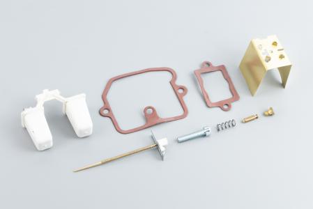 Ремонтний комплект карбюратора К65С, 8 деталей+поплавок до мотоцикла Мінськ