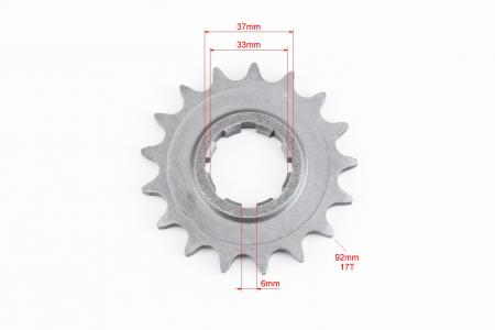 Зірка передня 520-17T до мотоцикла ИЖ