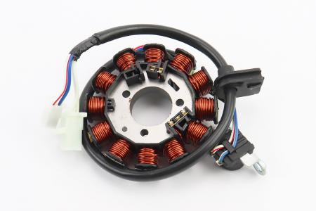 Статор магнето (генератора) + 2"), Тайвань до скутера Yamaha JOG SA-36J/39J (12 котушок роз'єм "мама/мама 2