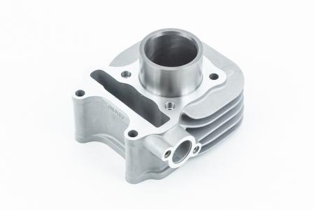 Циліндр к-кт (ЦПГ) 50 cc, 39 мм (палець 10 мм), жовта коробка "4T" до скутера Suzuki LET'S