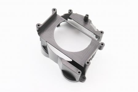 Кріплення радіатора 4T, SA26J, SA36J (пластик) до скутера Yamaha GEAR