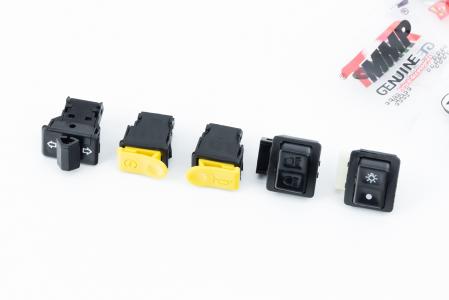 Кнопка перемикач к-кт 5 шт до скутера Honda DIO50/GY6