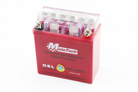 Акумулятор 12V5Ah 12N5L-BS GEL (L120*W60*H125 мм) " до мопеда Active"