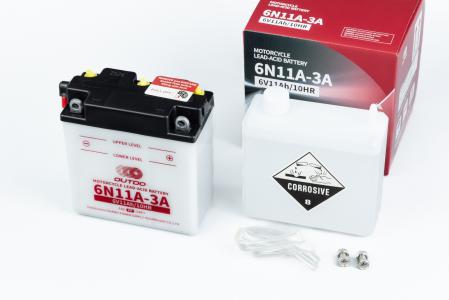 Акумулятор 6V11Ah 6N11A-3A кислотний (L120*W60*H130 мм)