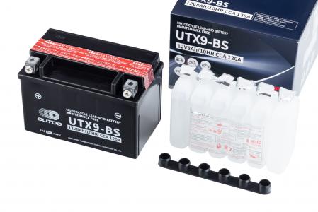 Акумулятор 12V8Ah UTX9-BS кислотний (L150*W87*H105 мм)